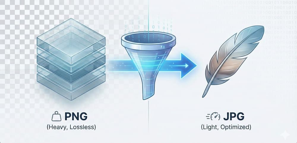 How to Convert PNG to JPG Online Without Losing Quality (Fast & Free)